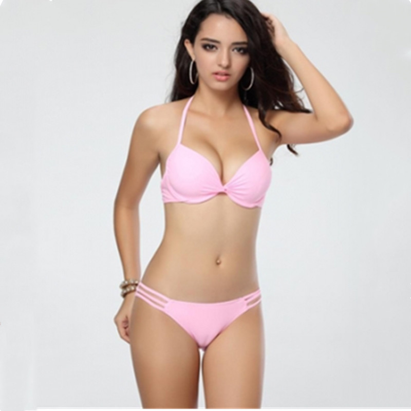 Swimsuit Bikini Ruched - Trajes de baño sexis de dos