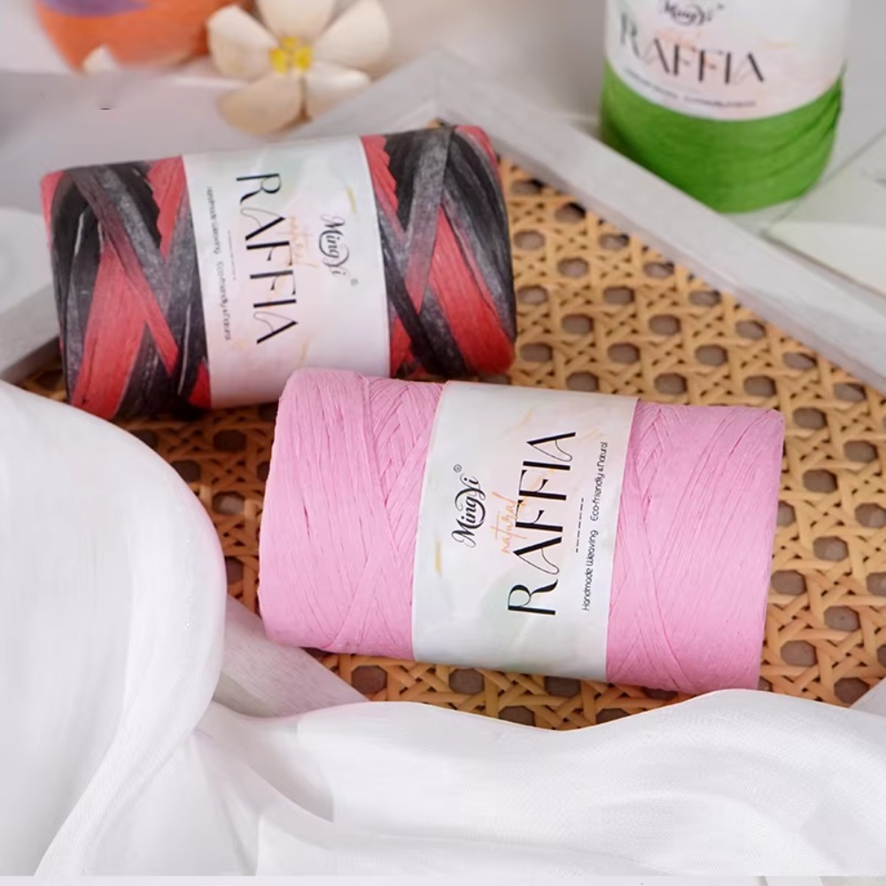 Hilo de Rafia Multicolor para  - Crochet Bag Raffia reseña y precio