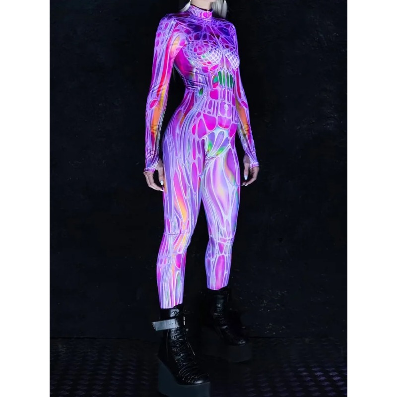 2026 Mono de Cosplay de Moda p - Romper Floral Print reseña y precio