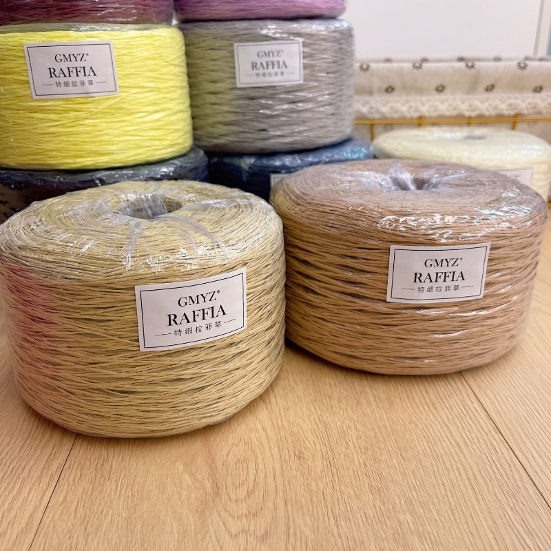 250 g/unidad hilo de rafia pla - Crochet Bag Raffia reseña y precio