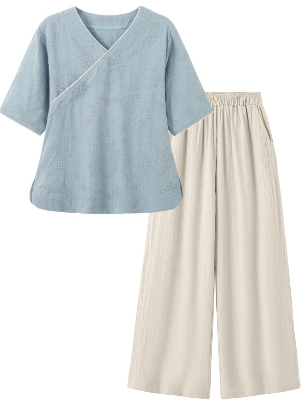 Nuevo Conjunto de Dos Piezas d - Linen Pant Wide reseña y precio